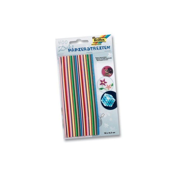 Paberiribad rullimiseks /quilling/ 400tk.