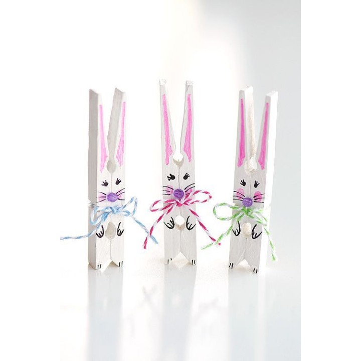 Pesulõks/näpp 45 mm 100tk