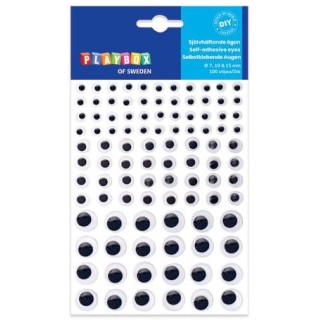 Silmad kleebisega 100tk