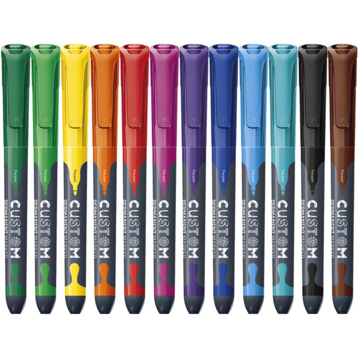 Marker Maped Custom 12 tk.