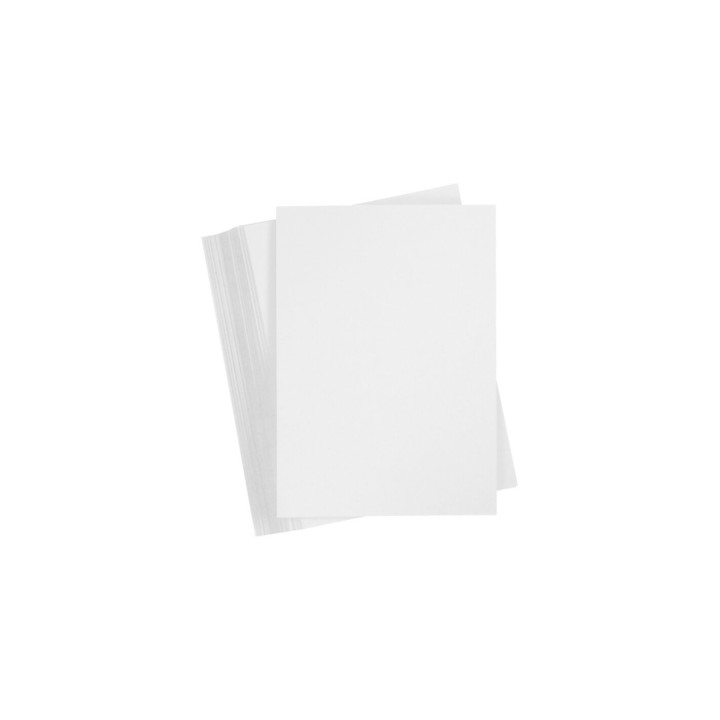 Kaardipõhi 180g A5 25 lehte soonega valge