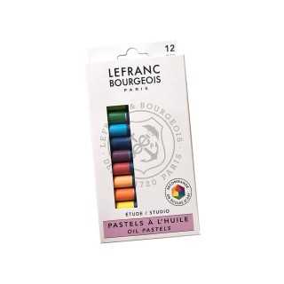 Õlipastellid Lefranc Bourgeois Fine 12 tk.