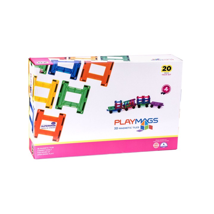 Playmags magnetklotsid rongi komplekt 20 osa