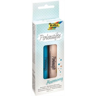 Pärlimarkerid 2 värvi*30 ml / roosa, helesinine/
