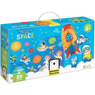 Aktiivsuspusle kosmos 20tk+ 8 figuuri 48*32cm