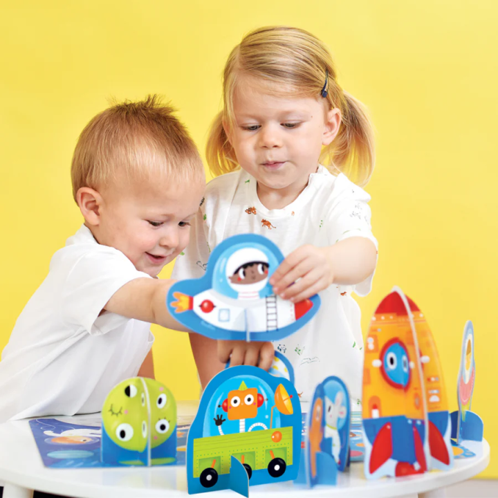 Aktiivsuspusle kosmos 20tk+ 8 figuuri 48*32cm