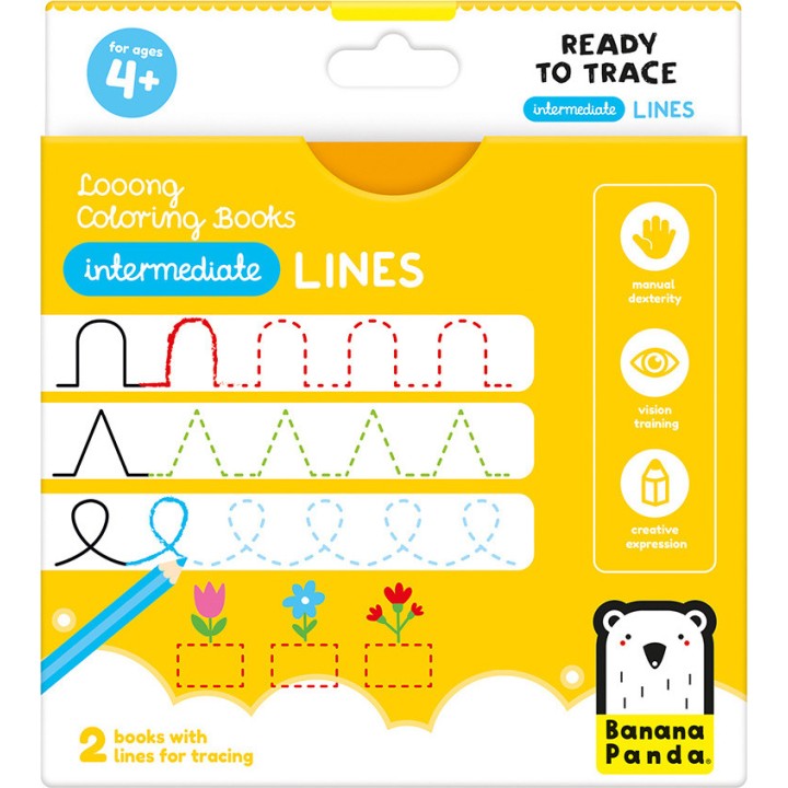 Töövihik pikk joonista joone järgi 2tk 96cm
