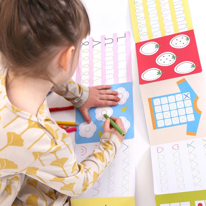 Töövihik pikk joonista joone järgi 2tk 96cm