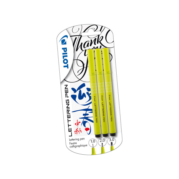 Marker kalligraafiline /lettering pen/3tk.