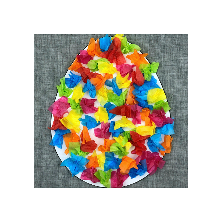 Siidipaber 20 lehte, 10 erin.värvi