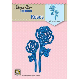 Lõiketera 2 roosi 4,9*8cm