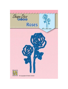 lõiketera 2 roosi 4,9*8cm