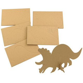 Dinosaurused kartongist 25 tk.