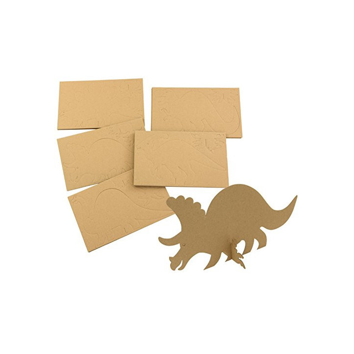 Dinosaurused kartongist 25 tk.
