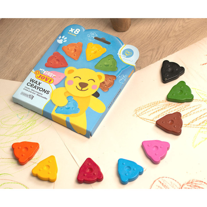 Vahakriidid "Magic Bear" 8 värvi