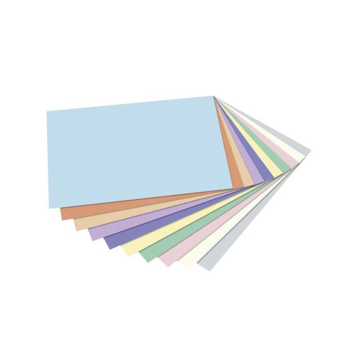 värviline kartong 300g  ja paber 130g pastellsetes toonides 10+10 lehte