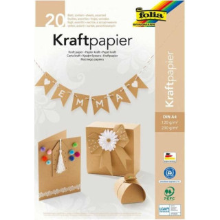 Paberiplokk A4 20 lehte kraft 120/230g