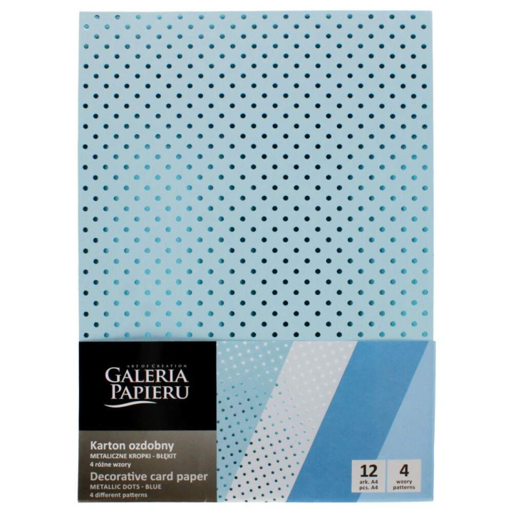 Disainkartong A4 12 lehte 190-210g sin.