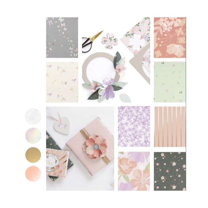 Motiivkartong A4 12 lehte