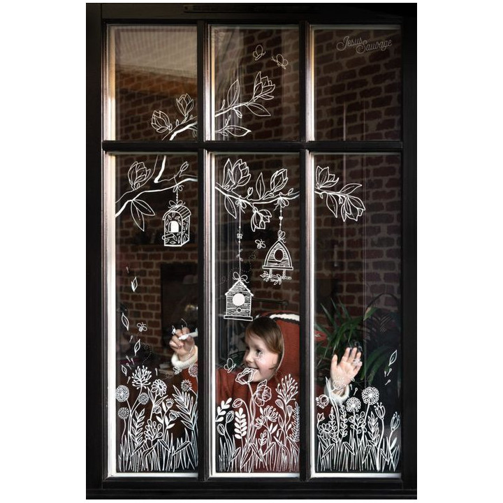 Kriidimarkeri komplekt 8 värvi Kriidimarkeri komplekt 8 värvi