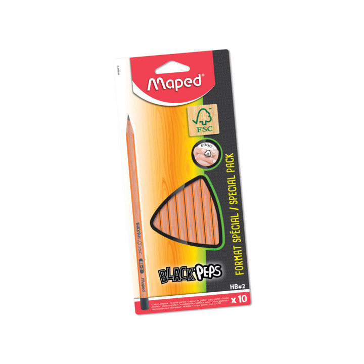 Harilik pliiats Black Peps HB 10tk