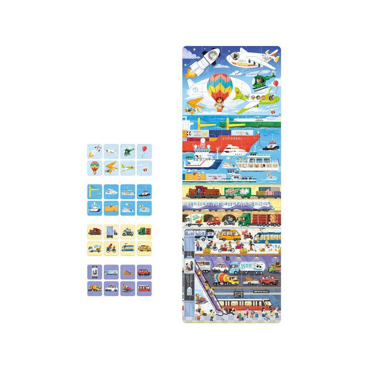 Tegevuspusle transport 60osa+ 32 kaarti