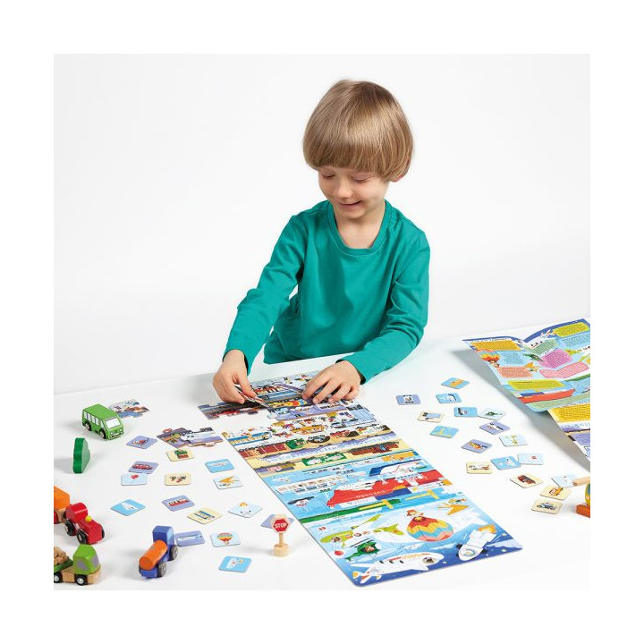 Tegevuspusle transport 60osa+ 32 kaarti