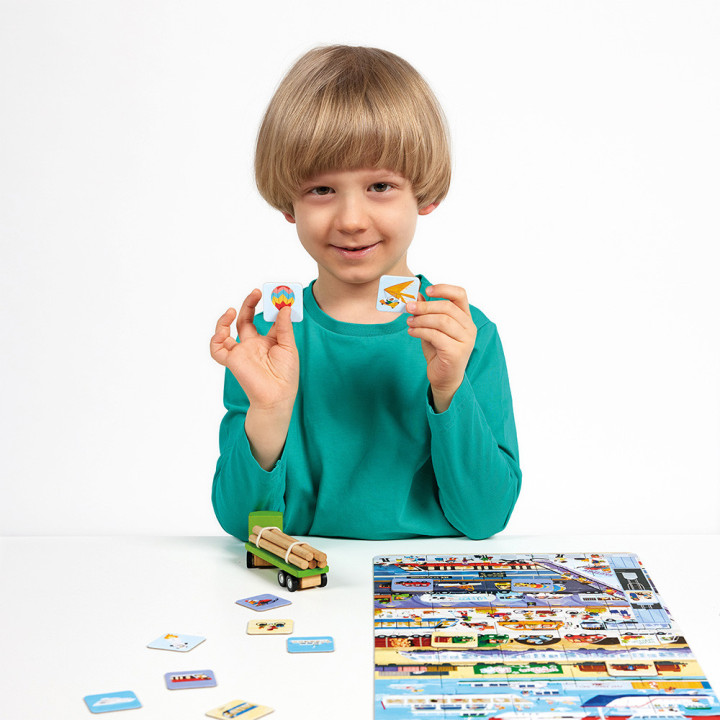 Tegevuspusle transport 60osa+ 32 kaarti