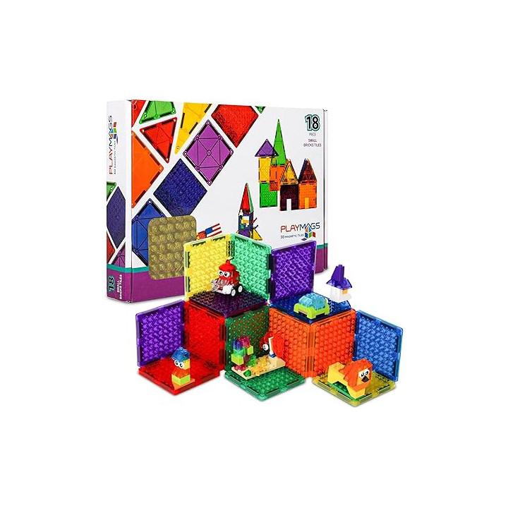 Playmags magnetklotsid 18 osa
