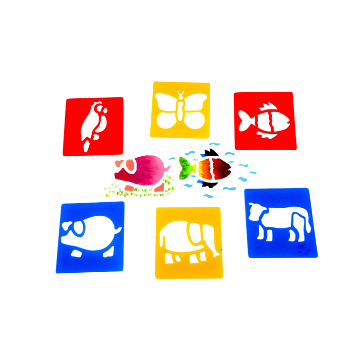 Šabloonid loomad, 6tk