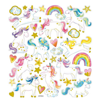 Kleebis 15*16,5cm unicorn