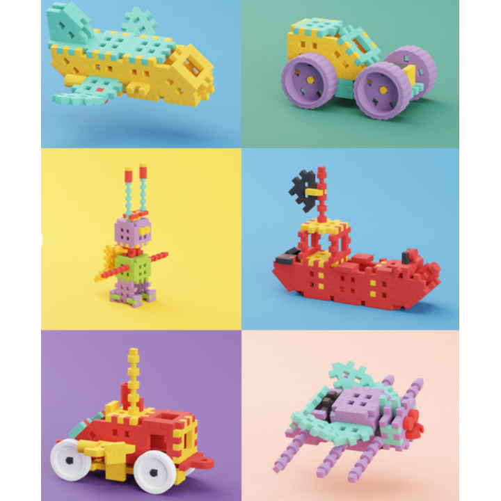 Mini vahvelklotsid - ABIMEES, 200tk