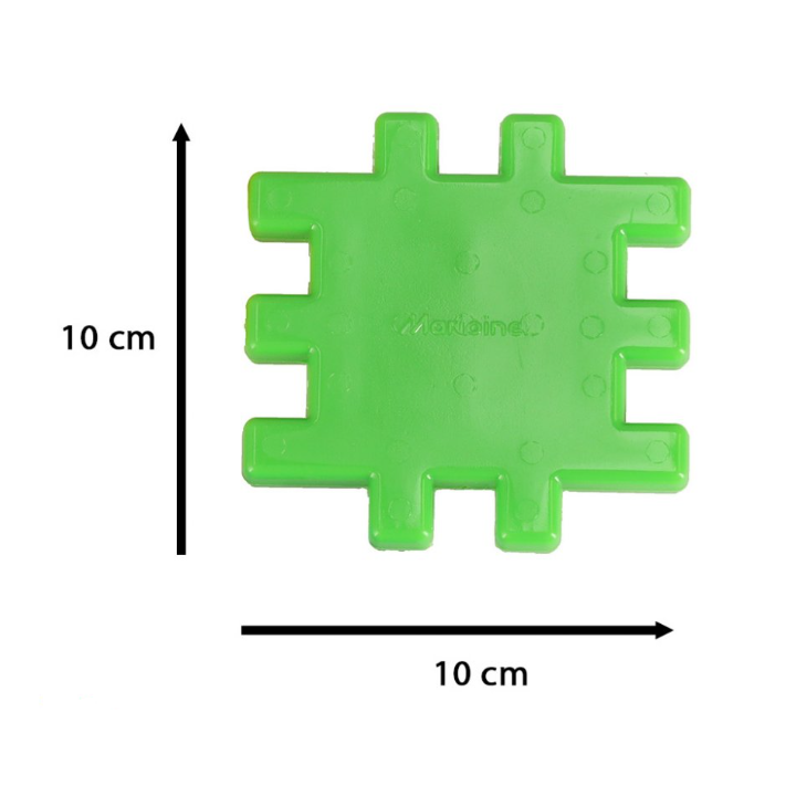 Vahvelklotsid rong loomadega