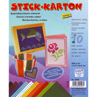 Tikkimislehed värvilised 10tk.