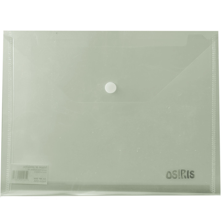 Ümbrik plast trukiga A4 läbipaistev