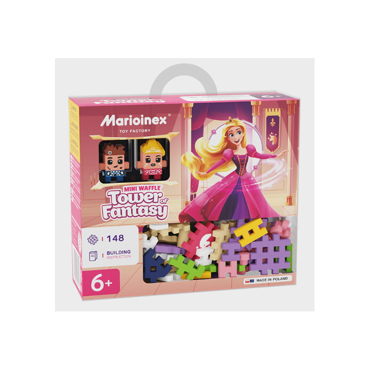 Mini vahvelklotsid - PRINTSESSI FANTAASIA LOSS, 148tk