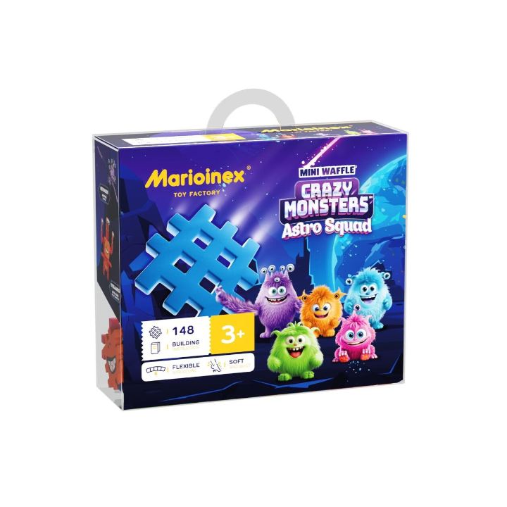 Mini vahvelklotsid - KOSMOSE KOLETISED, 148tk