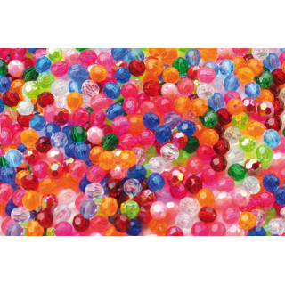 Pärlid plastkristallid 250 tk. pakis