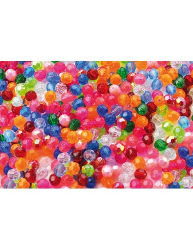 Pärlid plastkristallid 250 tk. pakis