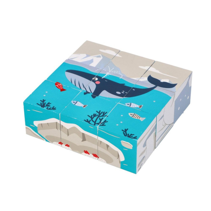 Kuubikpusle 6 arktika looma