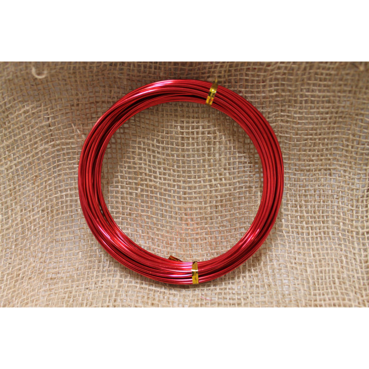 Traat alumiinium 2mm*5m punane