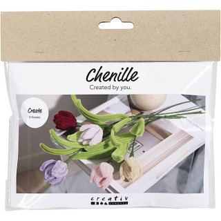 käsitöökomplekt meisterda ise "karvatraadist tulp"