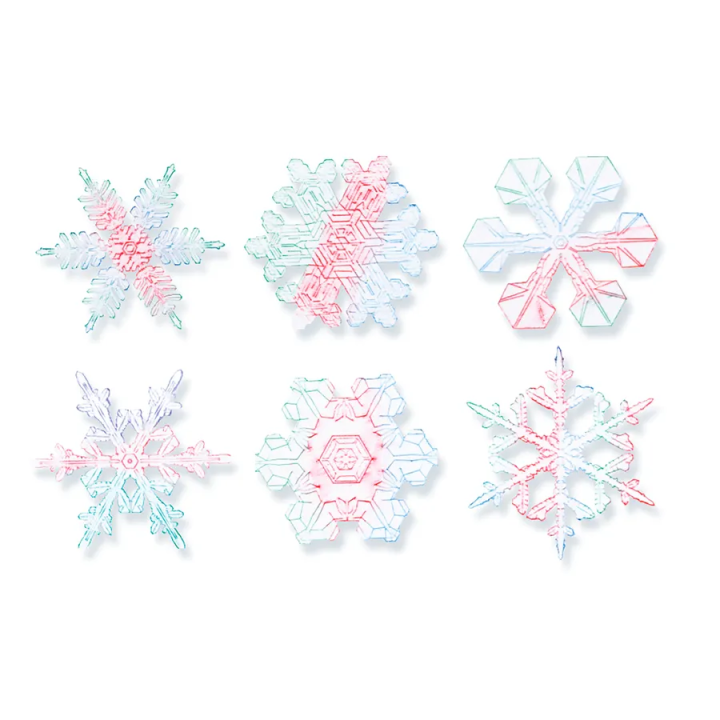 Mustriplaat 17,5cm 6 lumehelvest