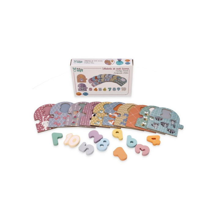 numbripusle+ puidust numbrid