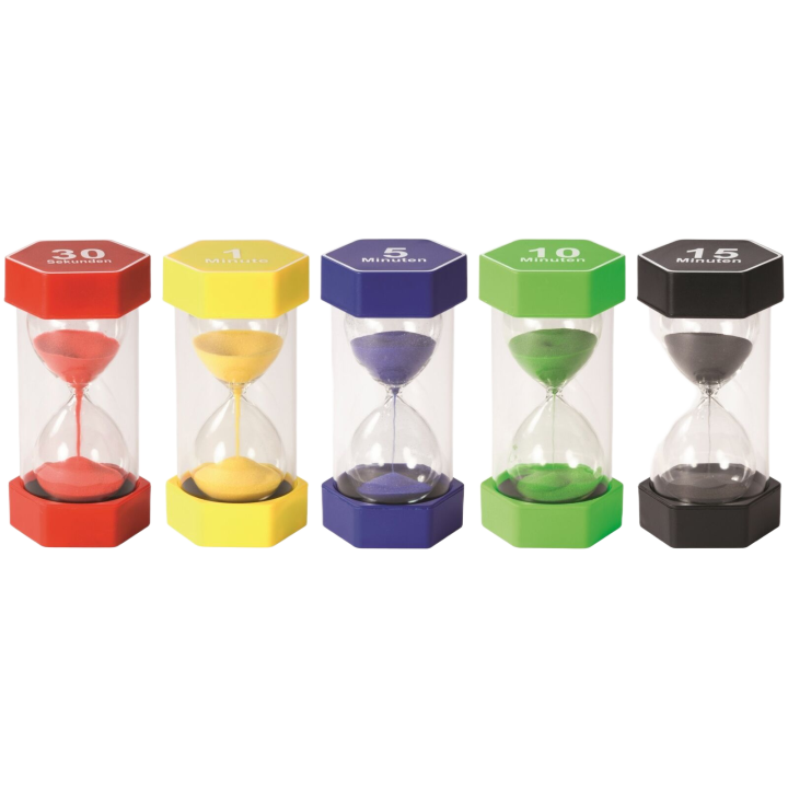 Liivakellad 5tk erineva ajaga