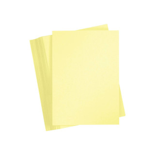 Kaardipõhi kahepoolne  soonega 250 g/m helekollane 25 lehte