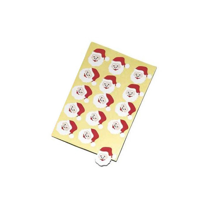 kleebis jõuluvanad 6 lehte