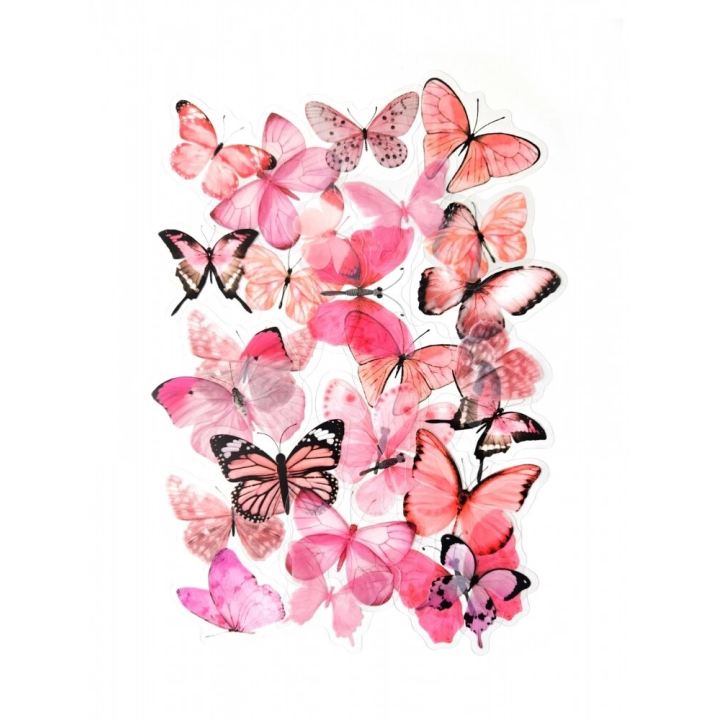 Kleebispildid  liblikad 40 tk