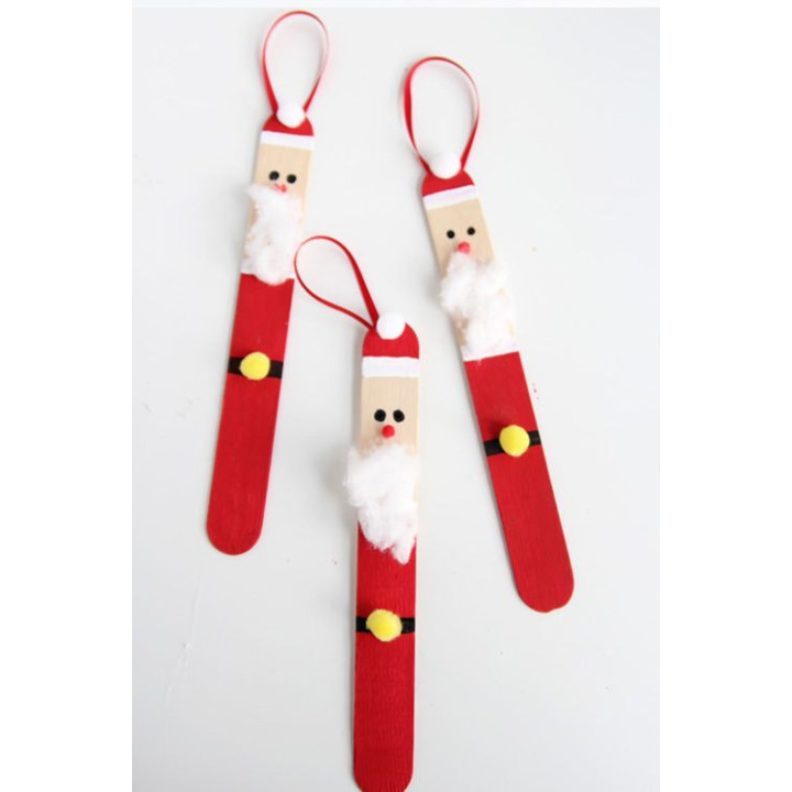 Puidust pulgad 50tk värvilised