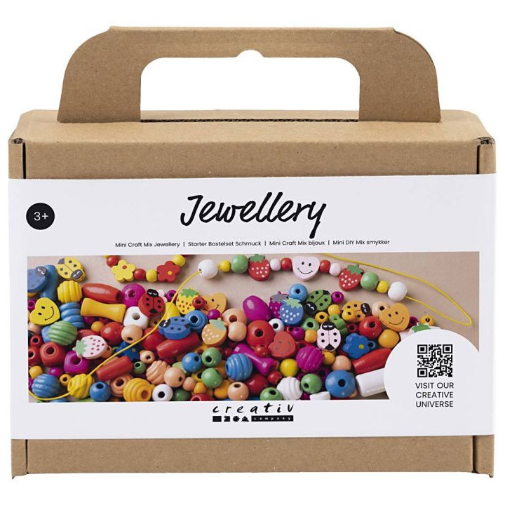 Käsitöökomplekt  puidust pärlitega